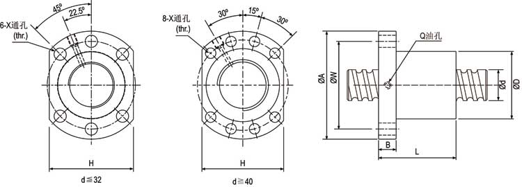 SFU08010-4 滾珠絲桿