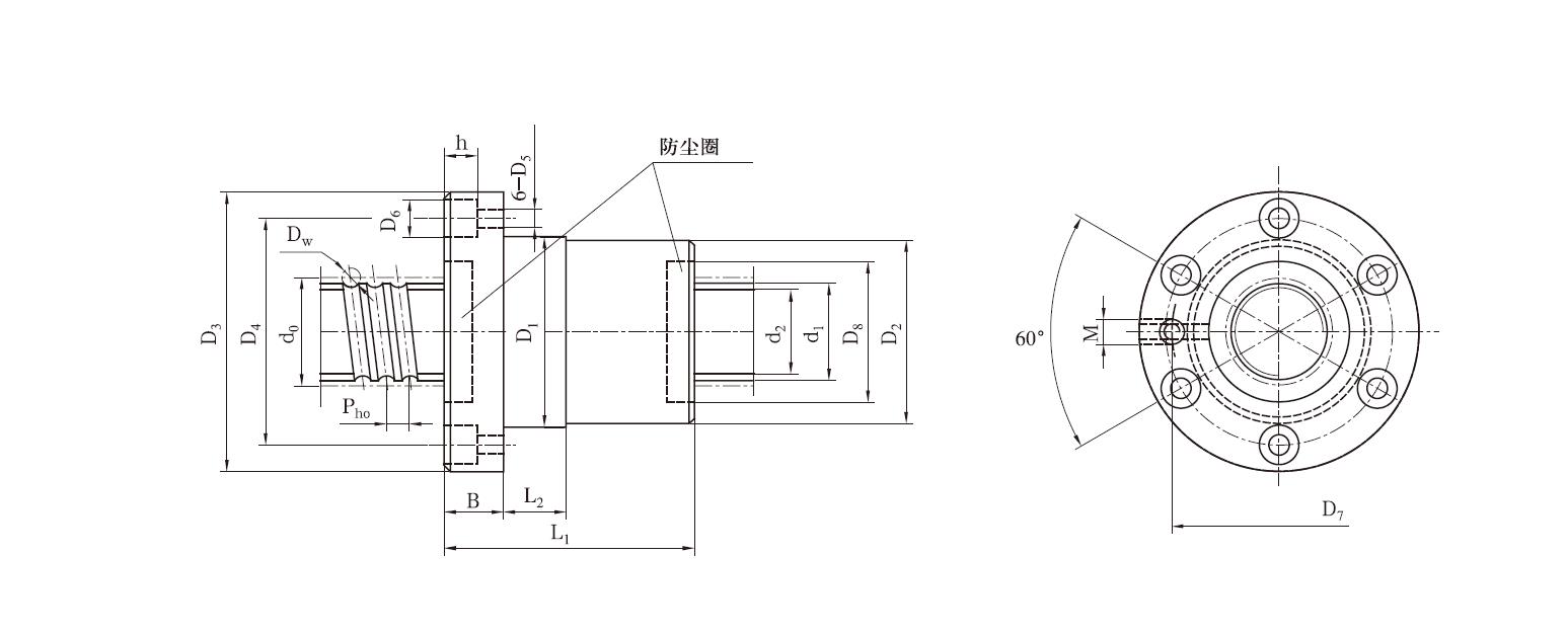 FFQ4010-2滾珠絲杠